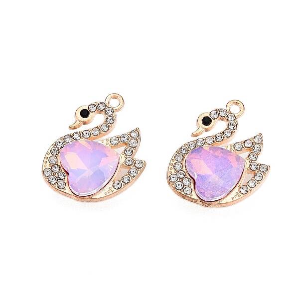 Alloy Glass Pendants