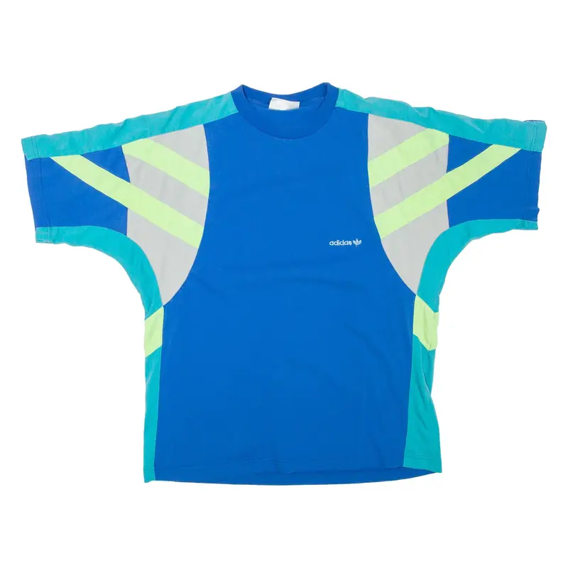 ADIDAS Mens T-Shirt Blue L