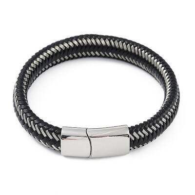 Braided Microfiber Leather Cord Bracelets