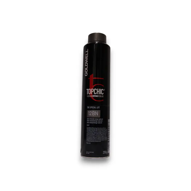 Goldwell TopChic Permanent Hair Dye 12BN Ultra Blonde Beige Natural 250 ml