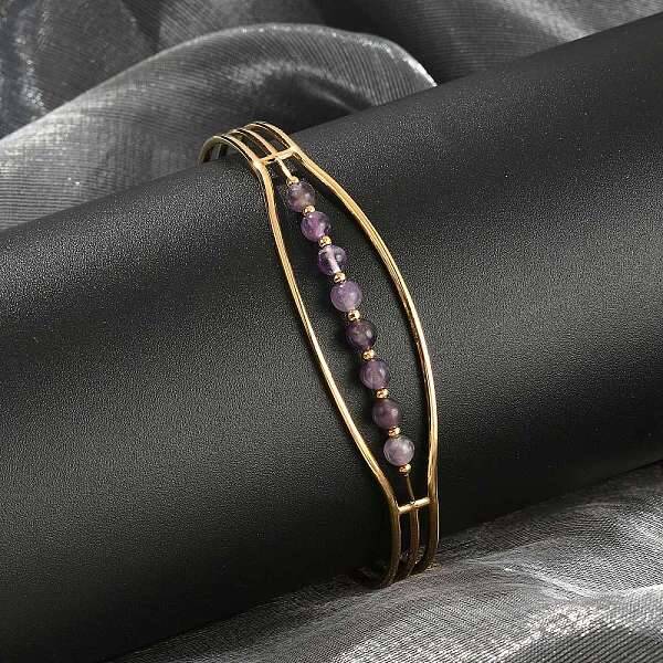 304 Stainless Steel Cuff Bangles for Women