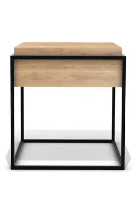Oak Square Side Table | Ethnicraft Monolit