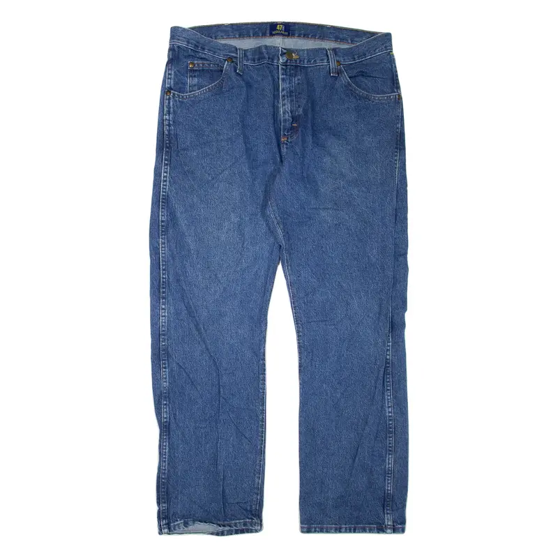 WRANGLER Womens Jeans Blue Regular Straight W36 L30