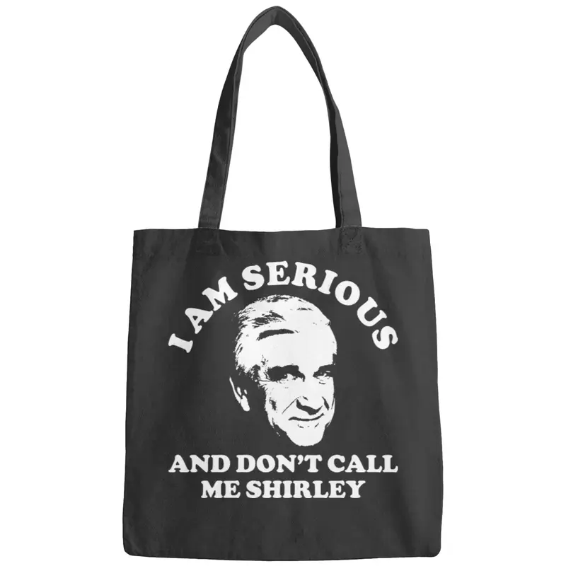 I Am Serious And Don't Call Me Shirley Airplane Comedy - Leslie Nielsen - Bags
