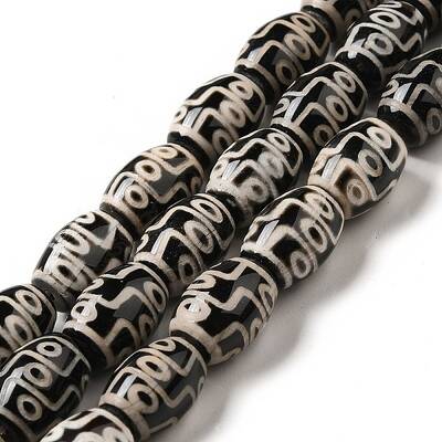 Tibetan Style dZi Beads Strands