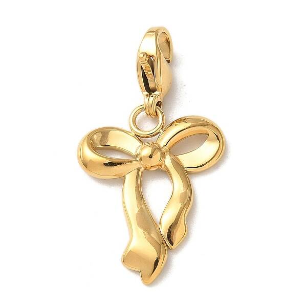 Bowknot 304 Stainless Steel Pendant Decorations