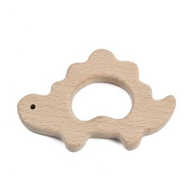 Natural Beech Wooden Baby Teething Toys