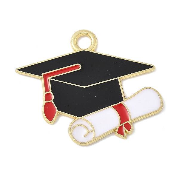 School Supplies Alloy Enamel Pandants