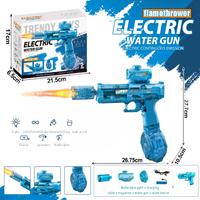 Electric Water Gun, Automatic Water Pistols - 500CC Long Range Motorized Water Gun with Multifunctional Lighting Effects Ligh...