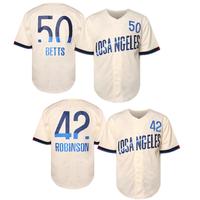 [dealsforyoudays]Shohei Ohtani #17 Men's Baseball Jersey #42 #50 letter&figure embroidery button front Short Sleeve Teens V N...