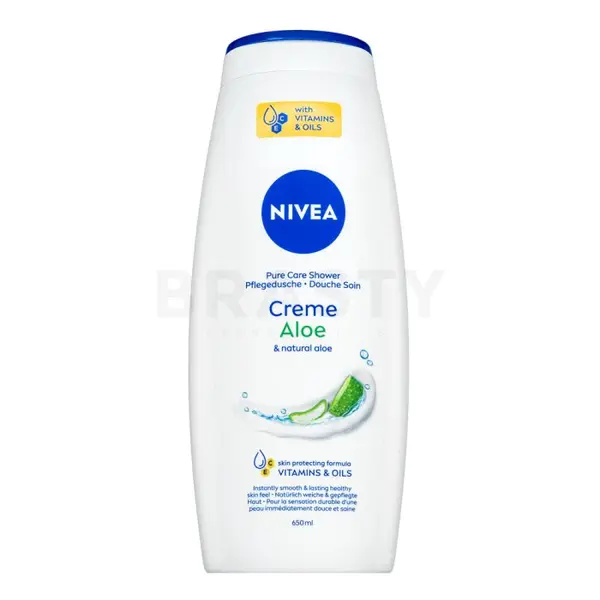 Nivea Creme Aloe Shower Gel 650 ml