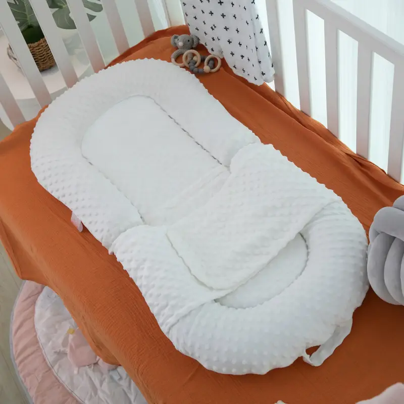 Title: Portable Baby Nest Lounger for Newborns (0-24 Months) | Co-Sleeper Baby Bed for Boys & Girls | Machine Washable & Drya...