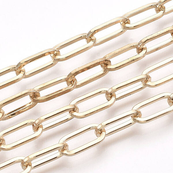 Unwelded Iron Paperclip Chains