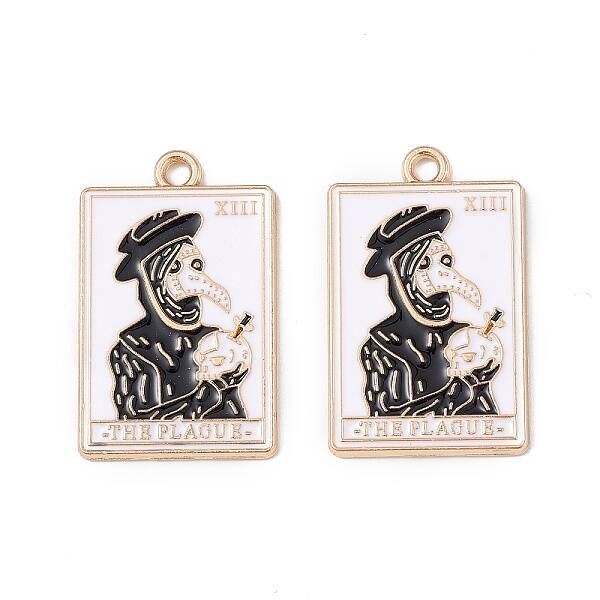Alloy Enamel Pendants