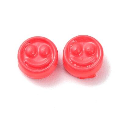 Spray Painted Alloy Beads