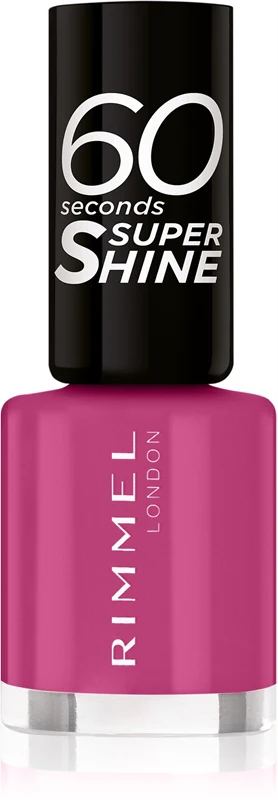 Rimmel 60 Seconds Super Shine - Nail Polish 8 ml 321 Pink Fields
