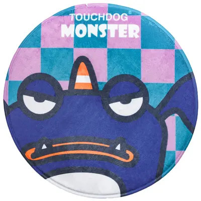 Touchdog® Crabby Tooth Monster Cat & Dog Mat