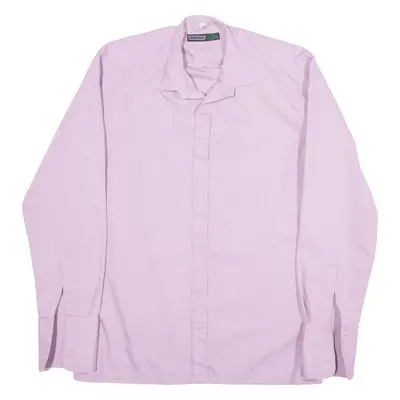 WESTBURY Shirt Pink Geometric Long Sleeve Mens L