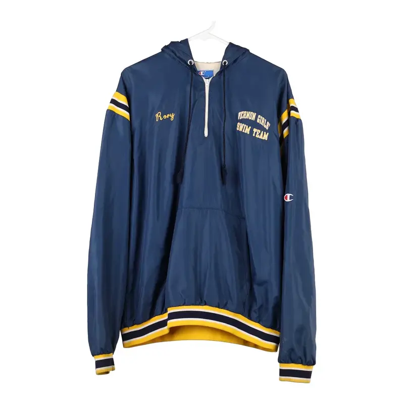 Vernon Girls Swim Team Champion Jacket - XL Navy Polyester