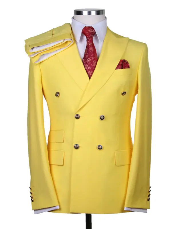 Mens Double breasted Suit - 