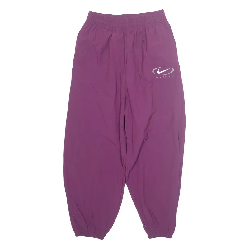 NIKE Mens Track Pants Purple Tapered M W29 L26