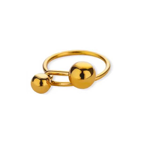 304 Stainless Steel Adjustable Cuff Rings for Women