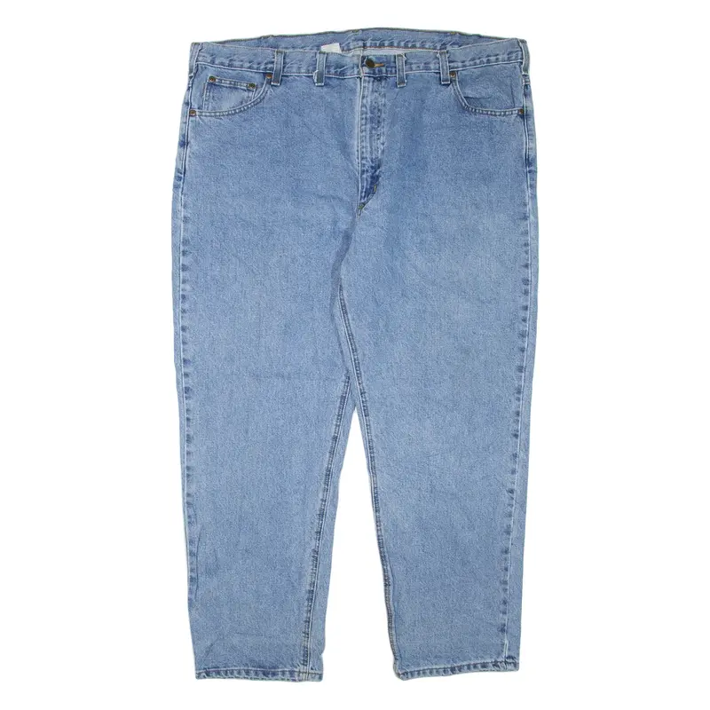 CARHARTT Womens Jeans Blue Regular Tapered W46 L30