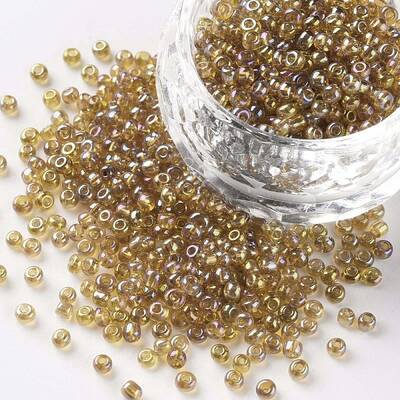 12/0 Round Glass Seed Beads