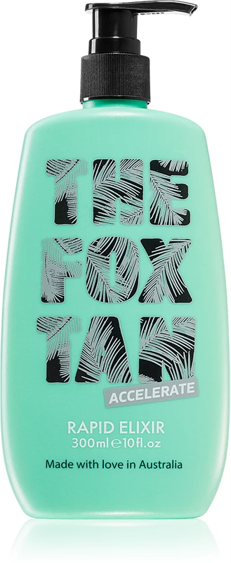 The Fox Tan Rapid Elixir body cream tanning accelerator 300 ml
