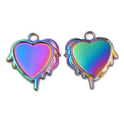 304 Stainless Steel Pendant Cabochon Settings