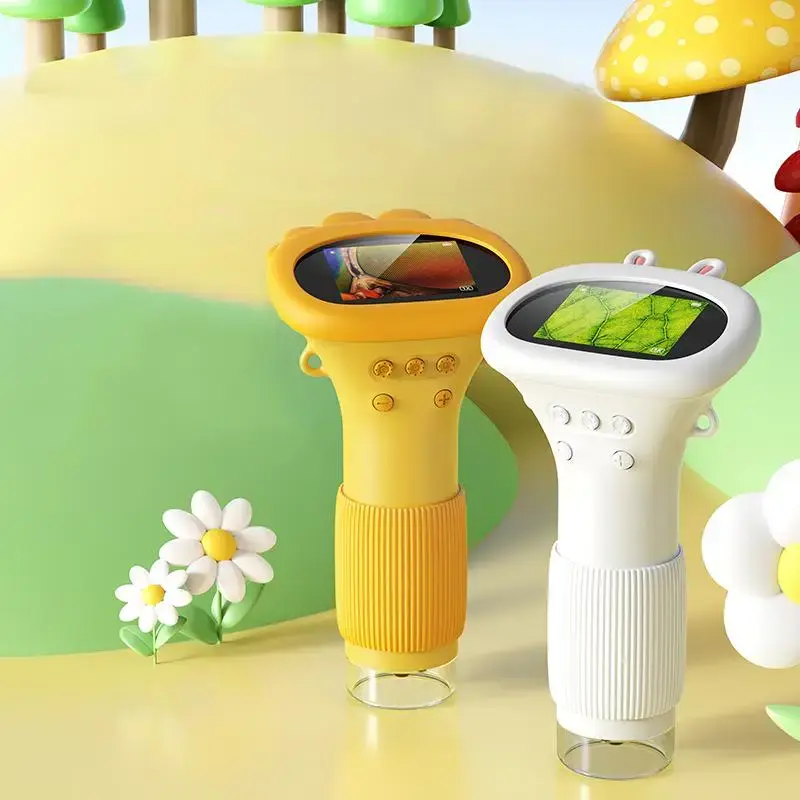 Portable Mini Pocket Digital Microscope, Rechargeable Handheld Digital Microscope with IPS Display & Video Recording Function...