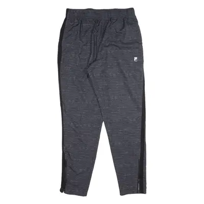 FILA Mens Track Pants Grey Tapered M W30 L30