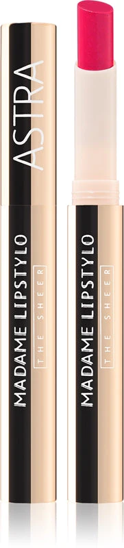 Astra Make-up Madame Lipstylo The Sheer shiny lipstick for voluminous lips color 04 Ménage à Trois 2 g