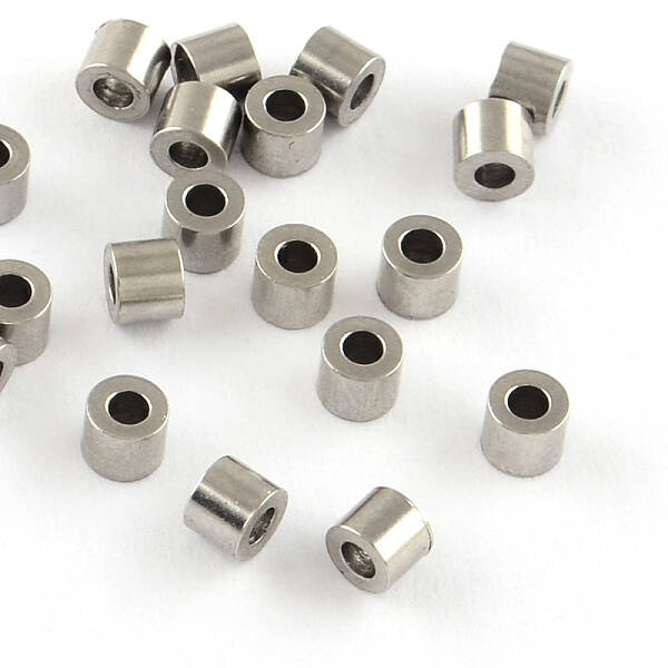Non-Tarnish 304 Stainless Steel Column Spacer Beads