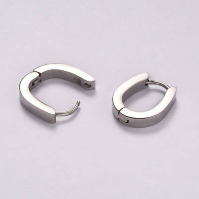 Tarnish Resistant 304 Stainless Steel Huggie Hoop Earrings