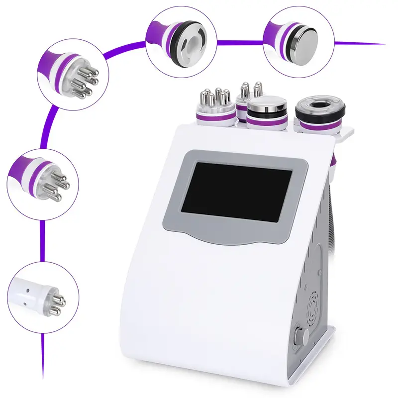 UNOISETION 5 in 1 Ultrasonic Cavitation 40K RF Body Sculpting Skin Tightening Machine for Spa Salon Studio Home Use | MS-54D1