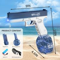 Electric water blaster water shooter swimming pool toy 32 FT range waterproof Design rechargeable ldeal for kids and adults 4...