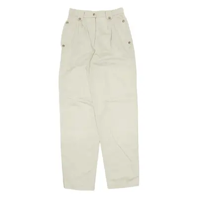 Trousers Beige Relaxed Tapered Girls W24 L28