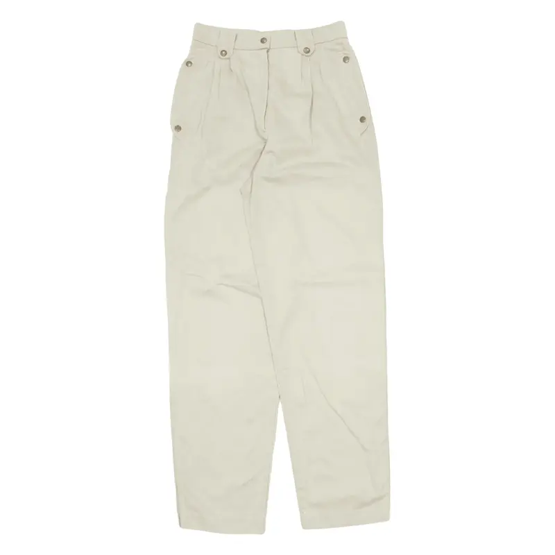 Trousers Beige Relaxed Tapered Girls W24 L28