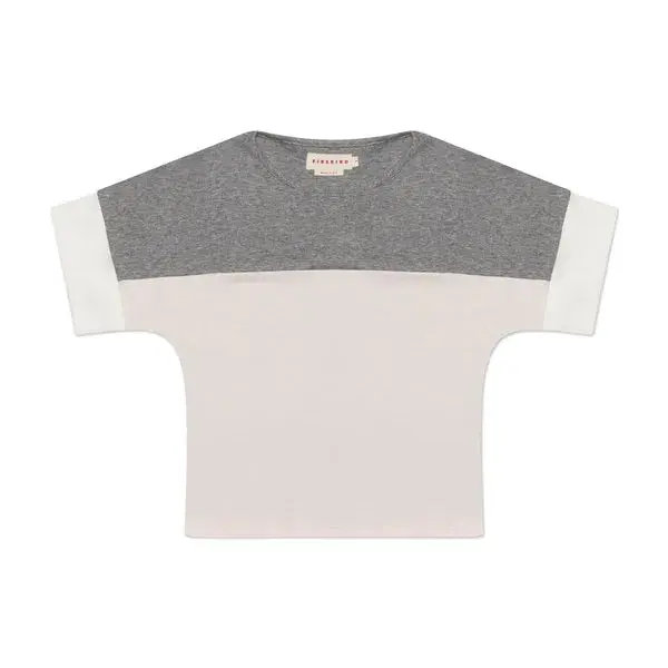 Colorblock Tee Dusty Pink / Gray | Size: 6-7