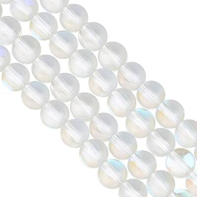 2 Strands Synthetic Moonstone Beads Strands