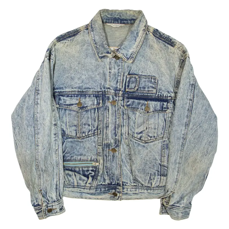 Womens Denim Jacket Blue M