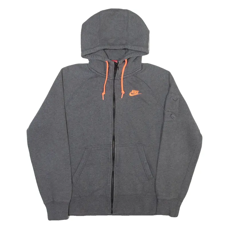 THE NORTH FACE Womens Grey Hoodie Full Zip M