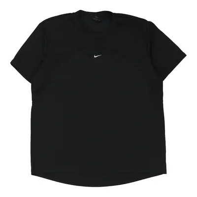 Nike T-Shirt - Medium Black Polyester
