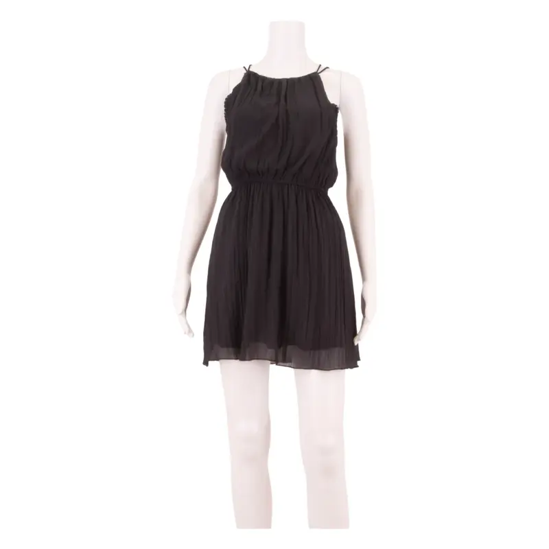 ABERCROMBIE & FITCH Womens Mini Dress Black Sleeveless Short XS