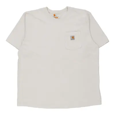 Carhartt T-Shirt - 2XL Grey Cotton