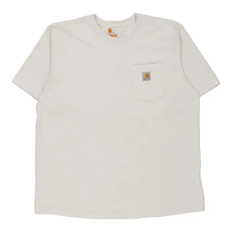 Carhartt T-Shirt - 2XL Grey Cotton