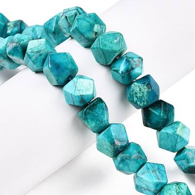 Synthetic Turquoise Beads Strands