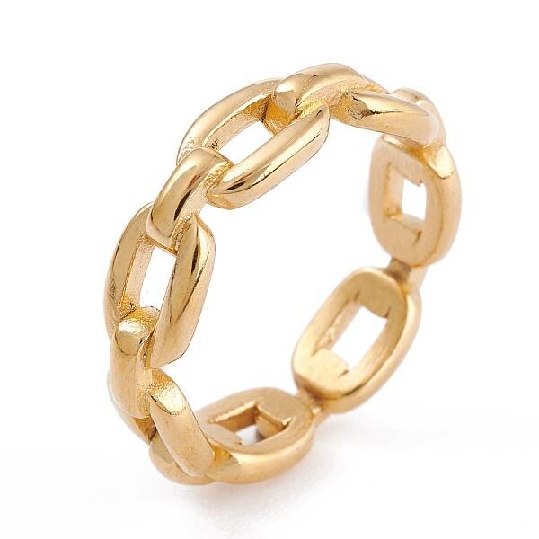Ion Plating(IP) 304 Stainless Steel Finger Rings