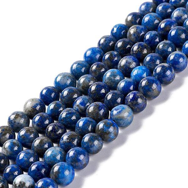 Natural Lapis Lazuli Round Bead Strands